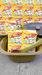 promo paket hemat 72 bungkus Masako 8.5 gram bumbu penyedap rasa sapi dan ayam +wadah set makan