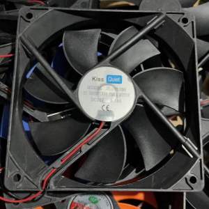(Xả Kho)Quạt Fan 12V kích thước Fan 12 (12x12Cm)