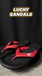Sandal Jepit Pria Dewasa Terbaru: Sendal Empuk Murah & Slip On Sandal Lucky