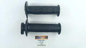 HANDFAT ASSY \"KLX 150\" - Hanfat Handgrip Karet Gas + Pipa KAWASAKI TRAIL KLX 150