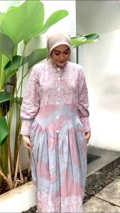 GAMIS RAYON CANDI MEKAR / GAMIS NYAMAN DIPAKAI DAN ADEM