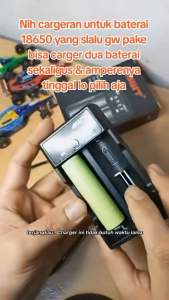 Charger Baterai AWT C2 untuk tipe battery 18650 - AA - AAA - 18350 universal Charger