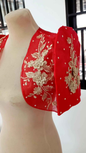 Bolero Maria CLara Sleeve with lace design