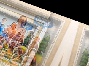 Custom 3D Frame Kenang-Kenangan Untuk Guru Scrapbook Pop Art