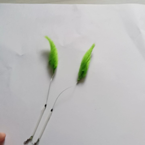 2pcs umpan pancing lumut tiruan