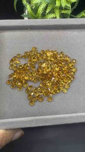 Real Citrine Gemstone (Natural Citrine) Gemstone Size 4x5 dark ovalAsk For More Information Via Text