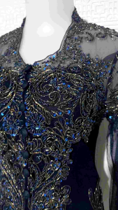 atasan kebaya wisuda kebaya modern kebaya kerah sunda navy free longtorso