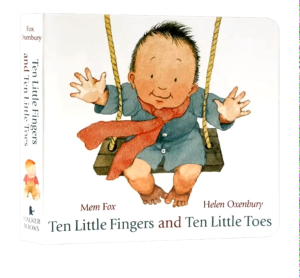 Ten Little Fingers and Ten Little Toes，boardbook / 十个手指头和十个脚趾头 精装图画书 0-2y