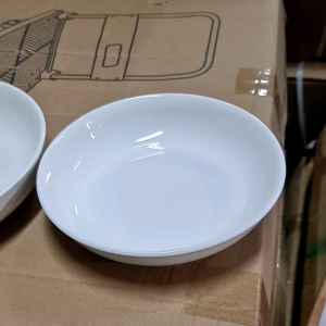 Salad Plate Soup Deep Plates Ceramic 8/9/10 Tableware Dinnerware Food Dish Set Pinggan Mangkuk Viral Pinggan Kaca Porcelain