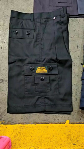 กางเกงขาสั้นคนแก่ เนื้อผ้าเบาสบาย กางเกง6กระเป๋า กางเกงใส่อยู่บ้าน