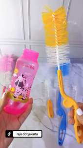Termurah!! Sikat Botol bayi Xibei/pretty / pembersih botol bayi / sikat botol