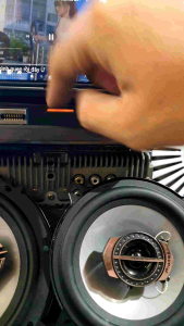 Máy phát nhạc liền Amply ALPINE CDA-9885. Tính năng bluetooth ẩn chưa biết cách vào/ Aux/Radio/Mp3/out rca/in put/