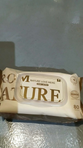 NATURE LOVE MERE WET TISUUE NATURE CAP PROPOLIS 80PCS