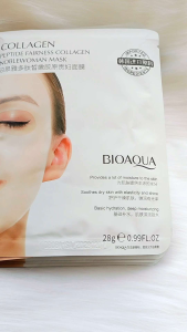 Mặt nạ thủy tinh Bioaqua dưỡng ẩm săn chắc da phục hồi săn chắc da 28g