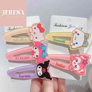 【TERESA】B43 儿童卡通发夹 Hello Kitty/美乐蒂/库洛米 | Cartoon Hair Clip for Kids 可爱公主发饰/女孩发夹