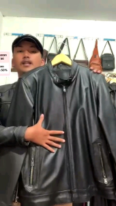 Jaket Kulit Pria Model Polos Super lembut Dan Tebal Made in Garut Sukaregang
