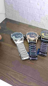 JAM TANGAN RANTAI TANGGAL SPORT PRIA WATERRESISTANT