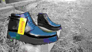 sepatu PDH kantoran dinas sol tebal 4-5cm