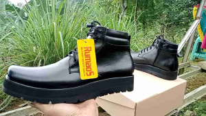 TERBARU: Sepatu Dinas Tali Hidup PDH KANTORAN OUTSOLE TEBAL 4-5CM