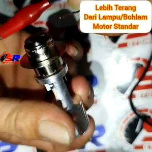 Lampu Depan LED Motor Yamaha Xeon RC 125 Soket H6 T19 AC/DC 12 Volt Pengganti Dop/Bohlam Standar