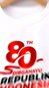 KROPTOP AGUSTUSAN MERAH PUTIH MENYALA ATASAN KAOS DEWASA HUT KEMERDEKAAN RI