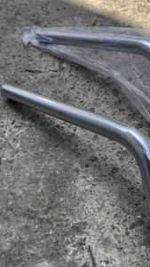 Stang Stir Setir Win Model Trail Tril Tinggi Chrome Universal