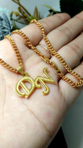 Kalung Liontin Inisial A-Z: Desain Unik & Bahan Berkualitas