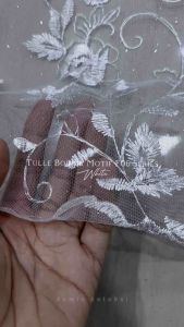Tulle Bordir Motif F06 Series