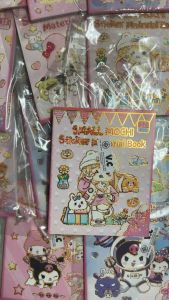 สมุดสติ๊กเกอร์การ์ตูน 12 เล่ม เล่มมี12แผ่น สมุดสติ๊กเกอร์การ์ตูนคละลาย สีสวยๆ เยอะจุใจราคาถูก สติ๊กเกอร์ราคาถูก ติดกระดาษ กระเป๋าสวยๆ