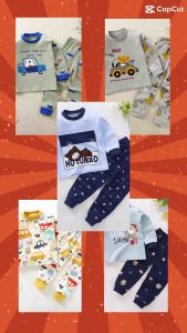 Setelan Anak 0-5 Tahun: Piyama & Baju Panjang
