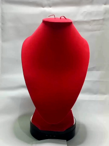 Display Kalung Leher Tempat Penyimpanan dan Memajang Kalung dan Liontin Model Leher