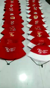 Bucket Topi Bucket merah putih Bucket HUT Ri 79 topi anak bucket kemerdekaan RI Topi anak bulat bucket edisi Nusantara baru Indonesia maju usia 2-10 tahun