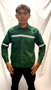 WEARPACK ATASAN PROYEK SAFETY KEMEJA ATASAN BAJU BENGKEL