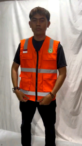 rompi safetyrompi safety proyek(FREE LOGO SAFETY & BENDERA)