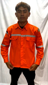 WEARPACK ATASAN KERJA PROYEK SAFETY KEMEJA ATASAN BAJU BENGKEL