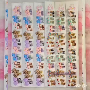 JEPIT RAMBUT ANAK KARAKTER LUCU / JEPIT PONI MOTIF KARTUN IMPORT/ CUTE HAIR CLIP / TS7824