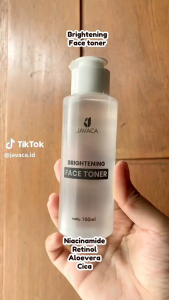 Brightening Face Toner Javaca