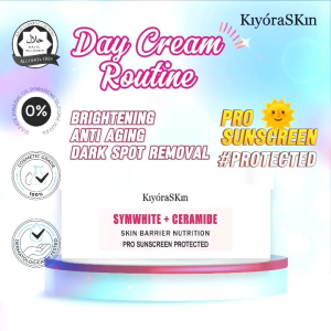 KiyoraSKin Daily Cream SYMWHITE CERAMIDE Brightening Dark Spot Anti Aging Krim Pencerah Noda Hitam