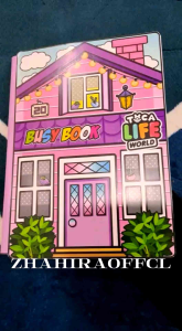 QUIET BOOK TOCA LIFE PURPLE/BUSY BOOK/TOCA BOCA/PAPER DOLLS TOKA BOKA mainan edukasi anak bongkar pasang usia 3-9 tahun
