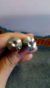 อารัตน์นอตซิ่ง น็อตM8(บอร์12)สแตนเลส ลายก้นหอยสูง ขัดเงาฉ่ำๆราคาต่อ1ตัว