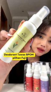 Magic Deo 90ml BPOM - Feed Your Skin Barbie Girl - Deodoran Tawas Spray - Penghilang Bau Badan Alami - Beauty By Syahrazad