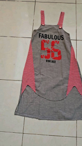 overall dress anak perempuan 5 6 7 thn santai