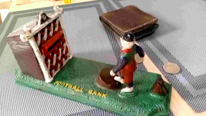 กระปุกเหล็กเก็บเศษเหรียญ