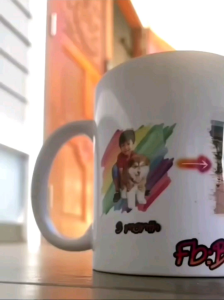 แก้ว Anniversary มัค 11oz ออกแบบฟรี เพิ่มชื่อฟรี