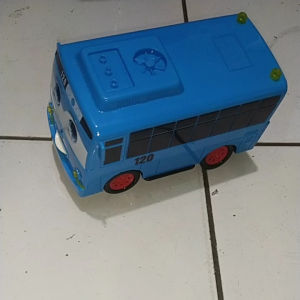 Mainan Anak Mobil Bus Goyang Oleng Musik Suara Bump & Go
