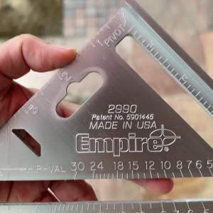 Empire 7 in. Magnum Aluminum Rafter Square