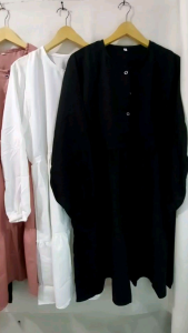 Tunik Jumbo XXL LD 120 Cm Terbaru 2023 Bahan Moscrepe Atasan Baju Tunik Wanita Tunik Oversize Wiza