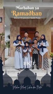 Baju Batik Couple Keluarga Edisi Lebaran 2025 - Sarimbit Batik Modern