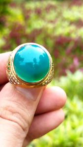 Cincin Batu Bacan Doko Natural: Aksesori Perhiasan Pria