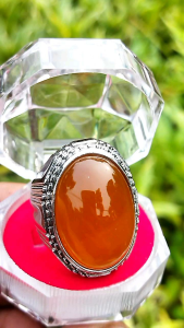 Cincin Batu Akik Anggur Sunkis